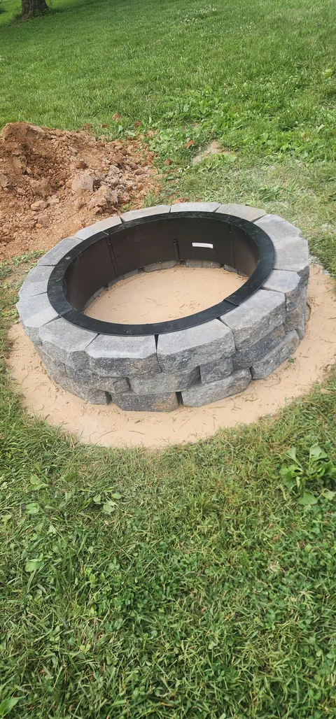 Built my first fire pit