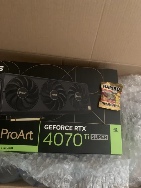 Do Overclockers normally ship GPU’s with a bag of Haribos? 