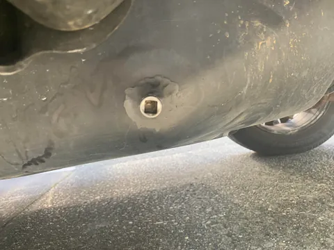 Someone in W Seattle drilled my 2015 F150 gas tank.