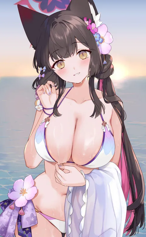 Swimsuit Wakamo [Blue Archive]