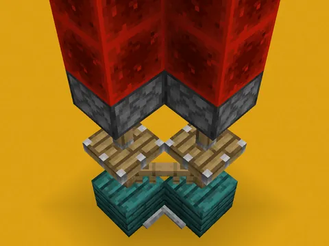 diagonal fence without mods