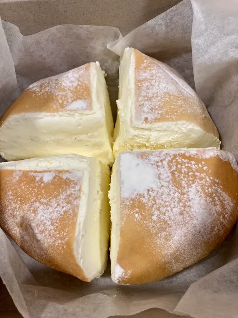 Japanese cream cheese bun