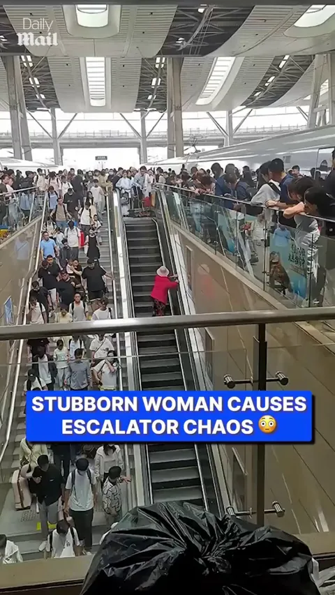 Maybe she wanted to exercise 😅