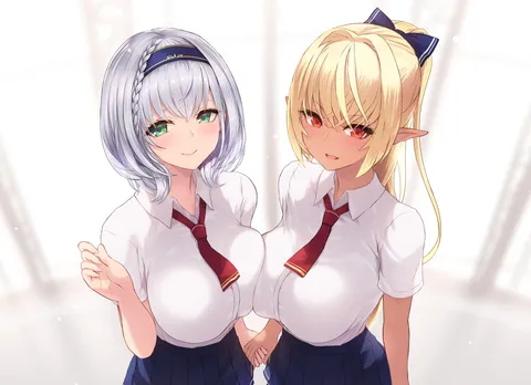 Shirogane Noel &amp; Flare Shiranui [Hololive]