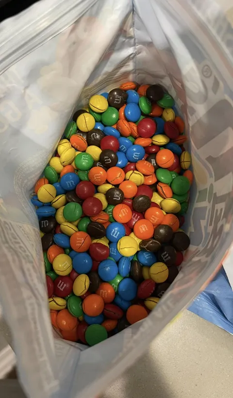 All my m&amp;ms came cracked