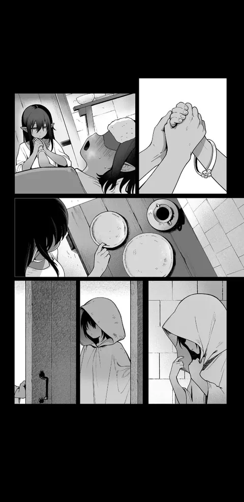 A premature ejaculator virgin orc loses face to the dark-skinned kuudere elf, so he comes back for a rematch (sencha bashira)