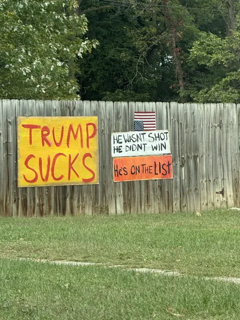 Signs put in rural Nebraska
