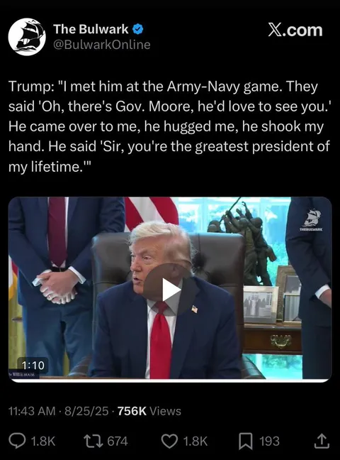 This. Never. Happened. 🙄