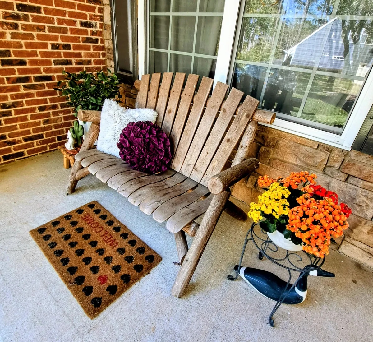 Trying to thrift my way into coziness this fall. 🍂