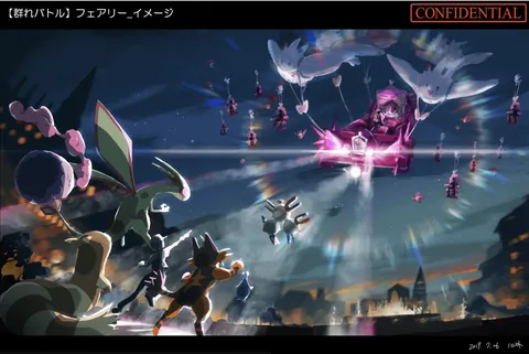 These early concepts of Team Star would make a pretty fun Elite 4