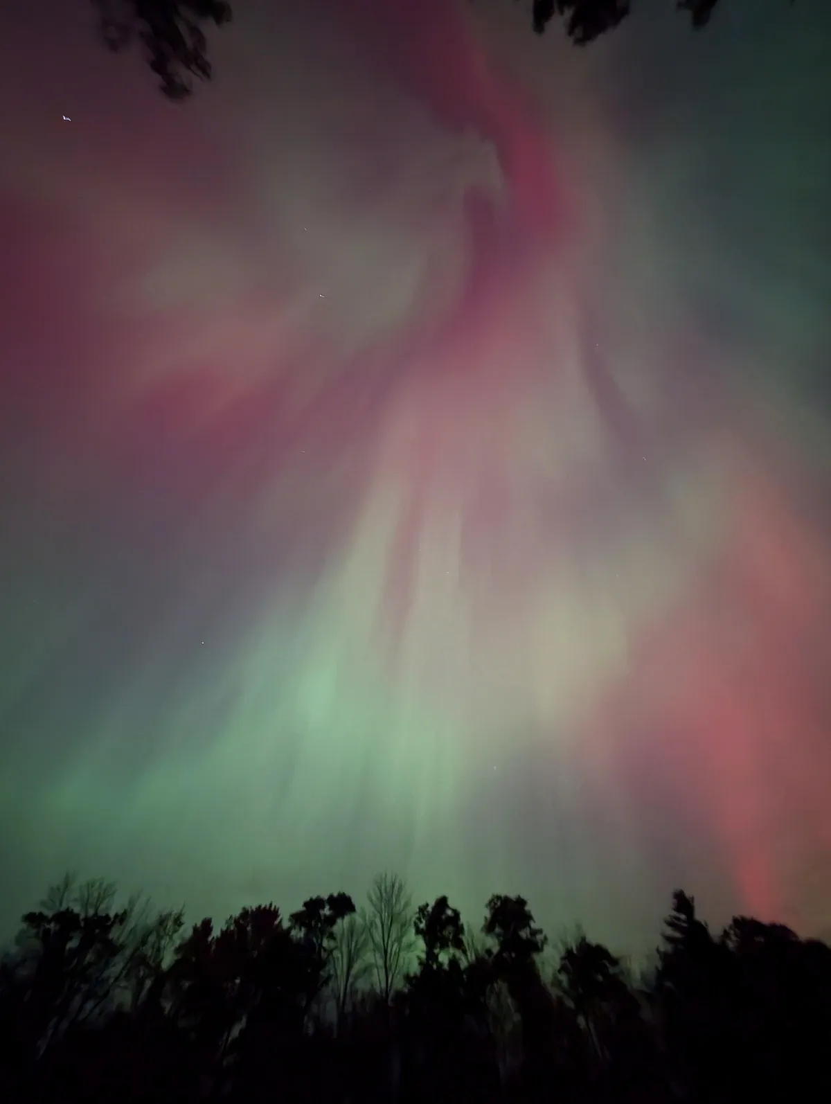 This dragon over SW Wisconsin