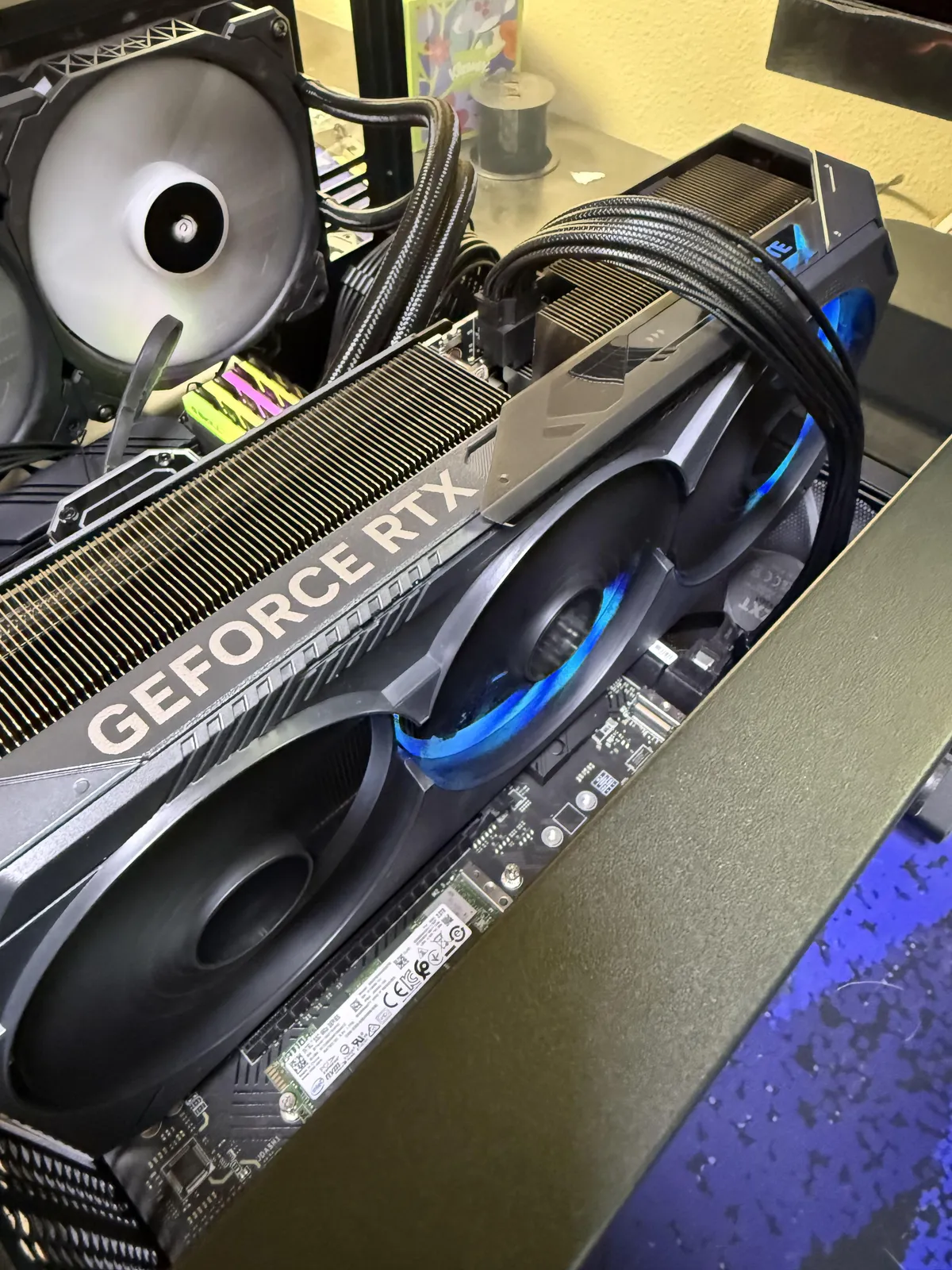 RGB only works on 2/3 fans on my Gigabyte 5090. Please don’t tell me I need to RMA