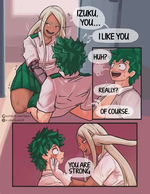Mirko x Deku (Galin)