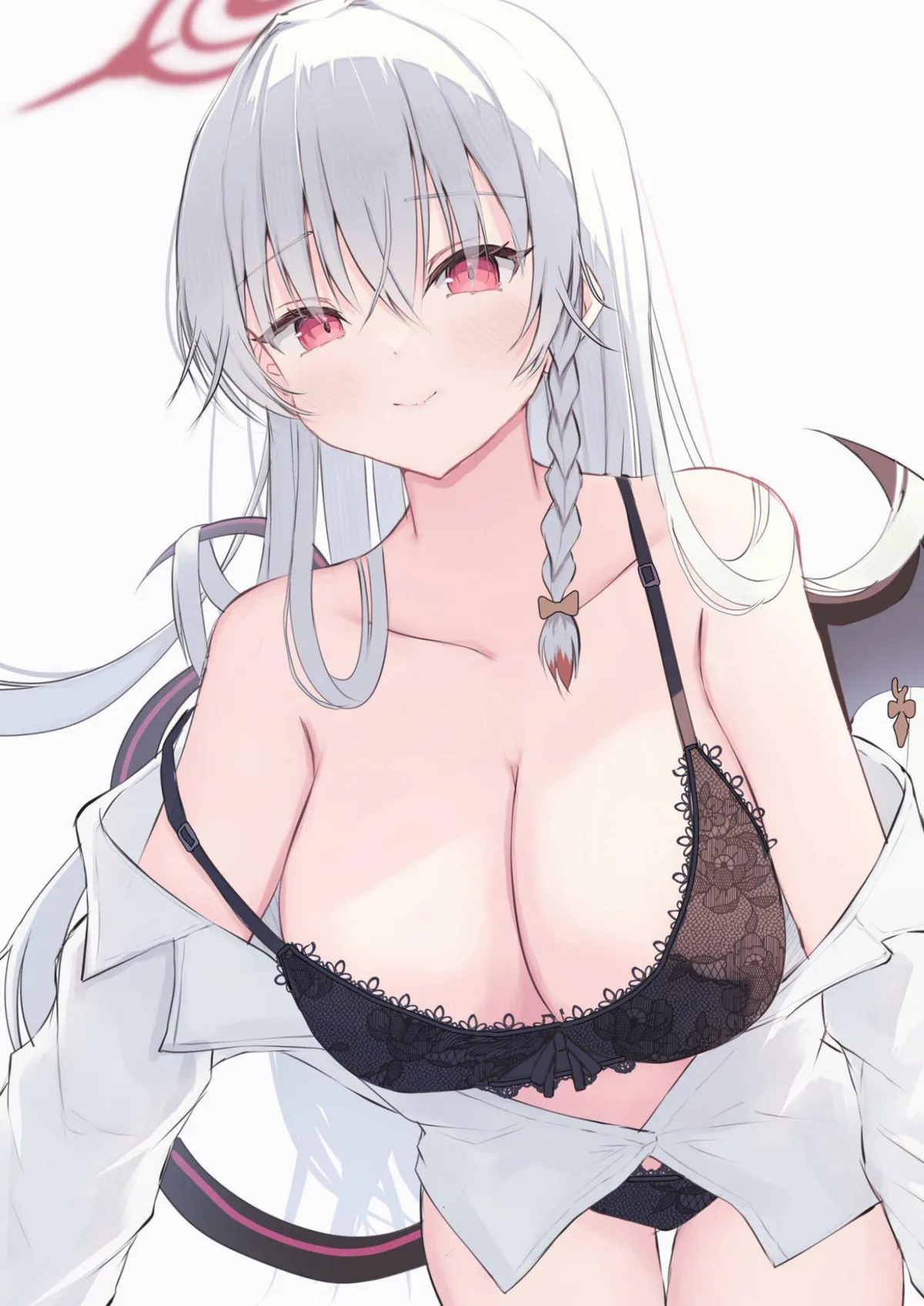 Haruna's black lingerie [Blue Archive]