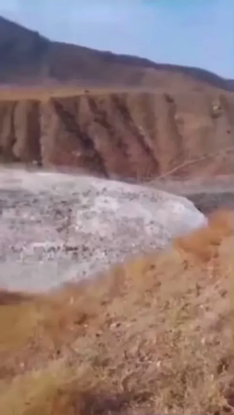 On Thursday, an approximately 2-kilometer-long, 25-meter-high, and up to 200-meter-wide section of the Ismoil Somoni Glacier in Tajikistan broke off near Safedobi village, sliding down a gorge. Climate change is driving rising temperatures in Tajikistan, which are double the global average.