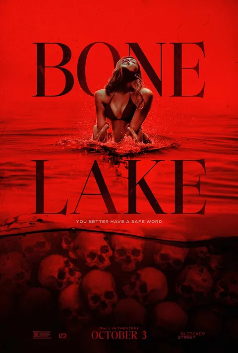 New Poster for Psychological-Horror 'Bone Lake' - When two young couples are mistakenly double-booked into the same vacation rental, their romantic weekend becomes a twisted maze of sex, lies, and survival.