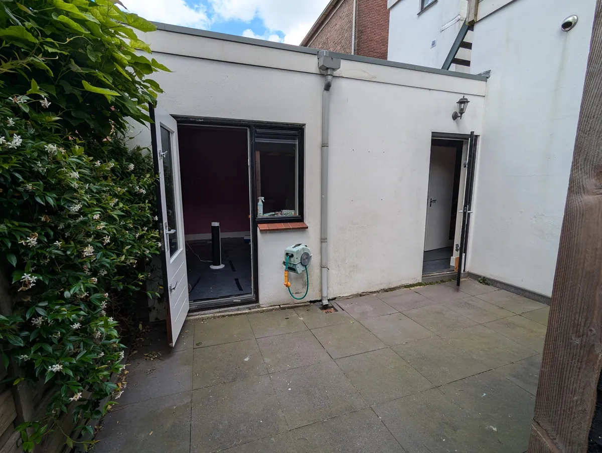 Took out the pavers to create a little patch of heaven