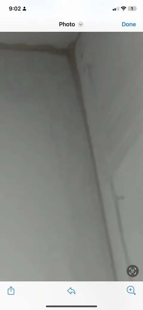 Hired a guy to paint inside my house. No refunds since he says the job is fine