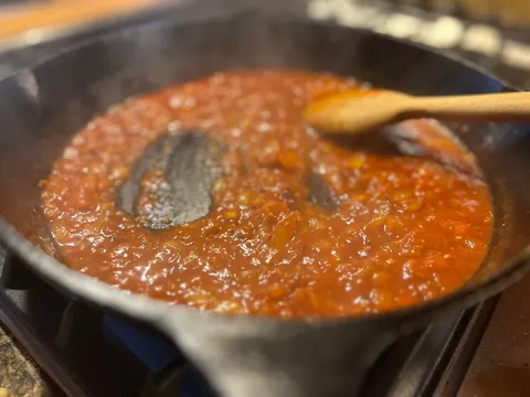 I [homemade] cast iron marinara