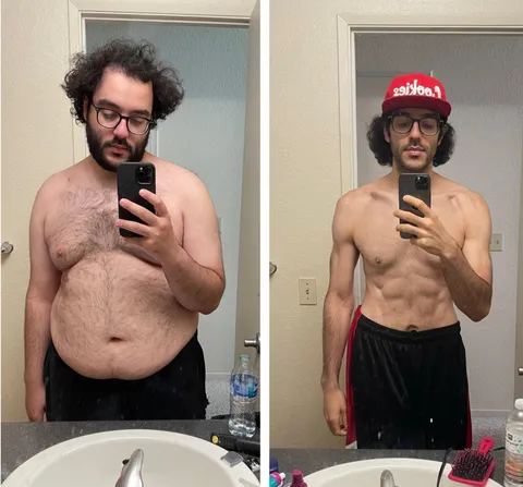 (OC) Overweight since childhood - no energy, no motivation, and a growing pile of health issues until I decided to make a change 
