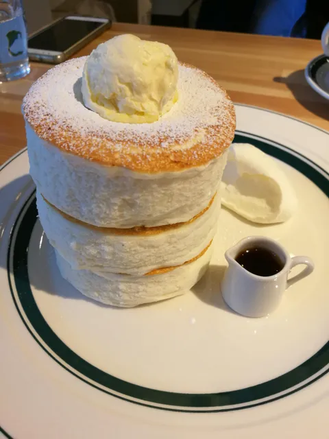 [i ate] Fluffy bouncy pancakes