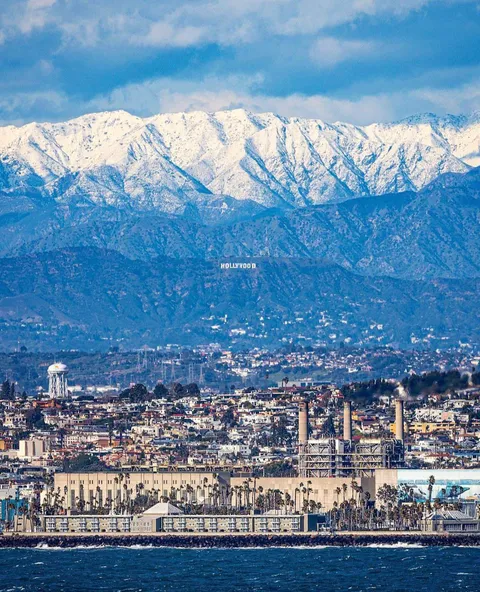 From the ocean to the mountains in Southern California.