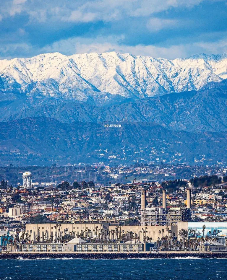 From the ocean to the mountains in Southern California.