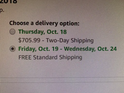 That’s ok, Friday is fine.