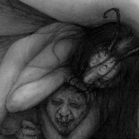 The wasp fairy, huntress of men.  When I designed this creature, I intended to make her both sensual and horrifying, and that’s exactly how she is. But when her hunting strategy fails (when she fails to seduce the prey) the monstrous and violent side takes over