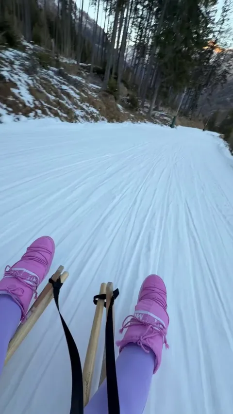 It was so cold, but I liked it