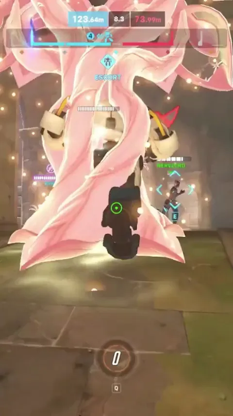 Lifeweaver can plant his tree on the pushing robot.