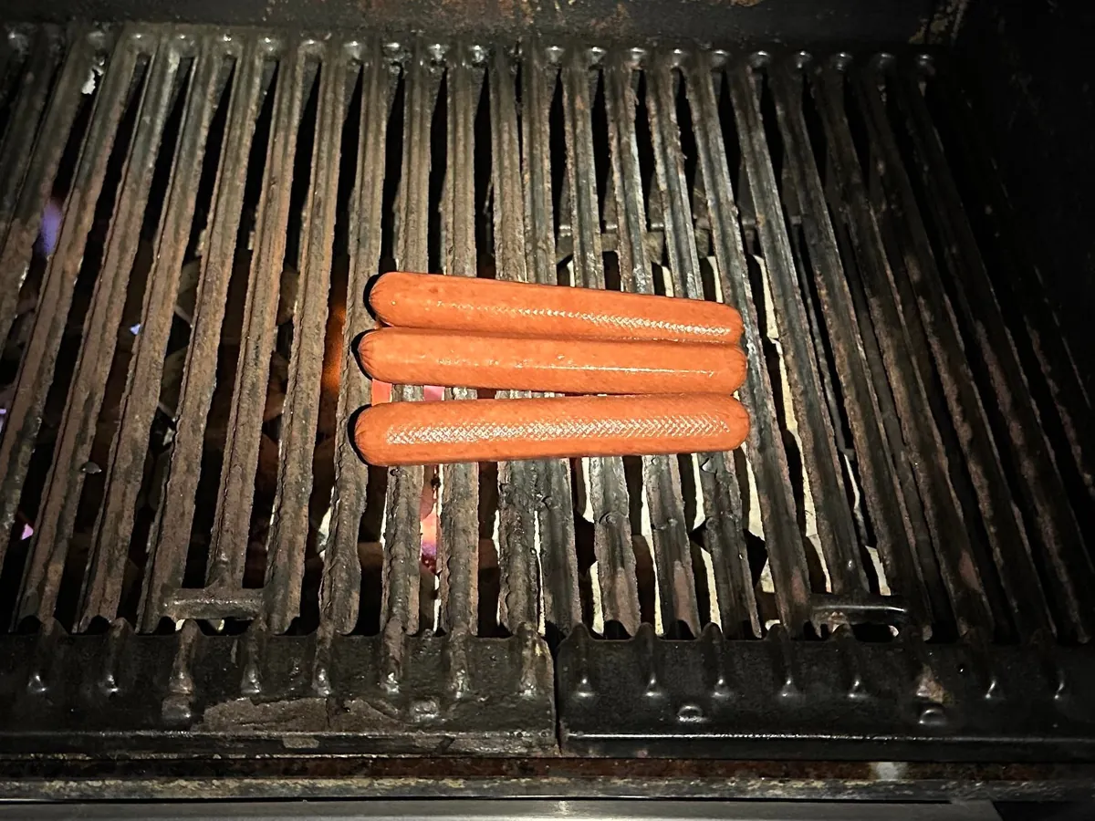 [homemade] onion dogs 3 ways.