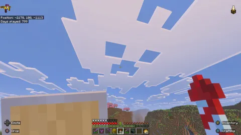 Wasn't expecting this in the clouds!