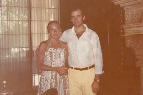 Joe and Jill Biden 1977