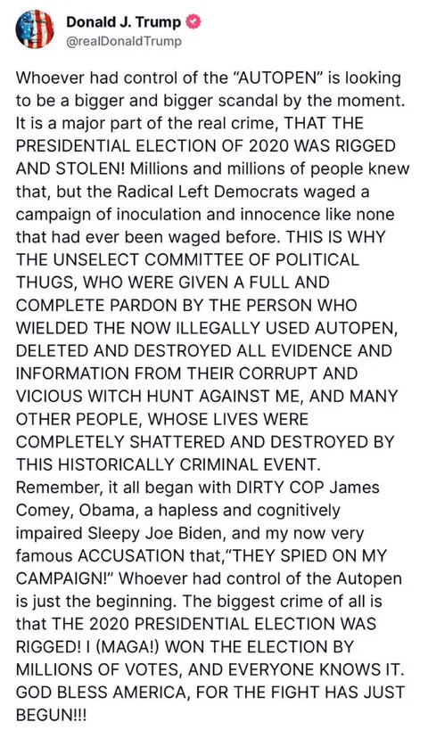 Let’s check in on Donny this morning…