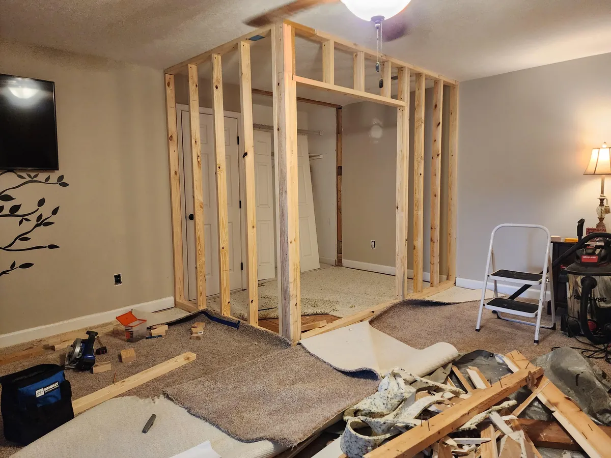 Transformed bonus room to daughter's dream bedroom.