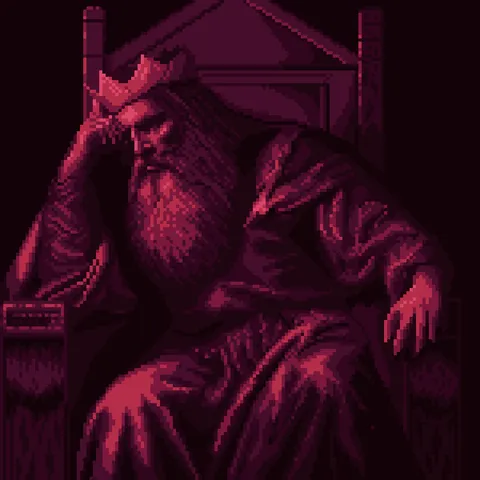 I tried to draw a King