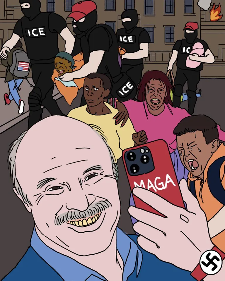 Suffering for Your Entertainment, Me/ upstairs-region-7177, procreate, 2025