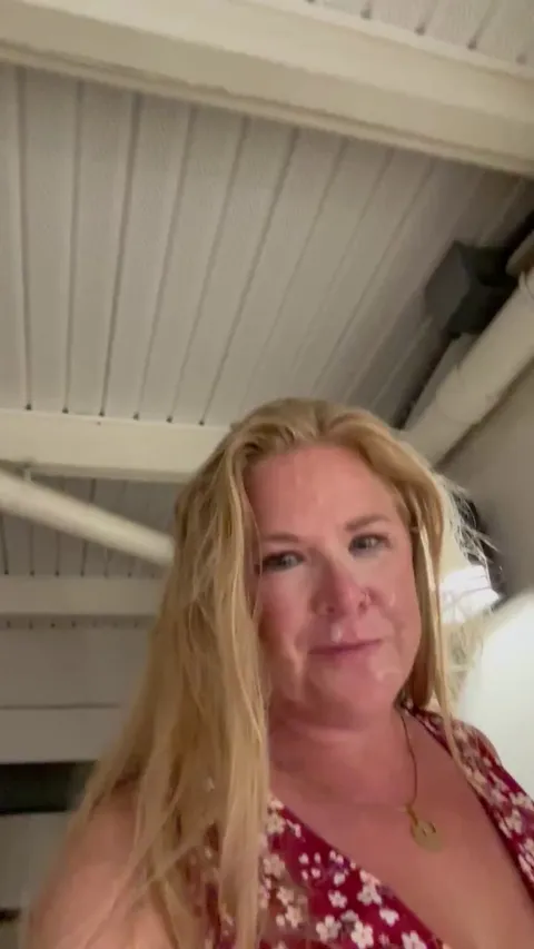 Met a new BBC on tinder and wore his cum home to hubby