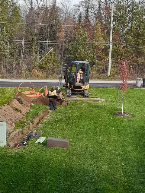 Some non-municipal company started digging up me and my neighbours lawn with no disclosure to put some internet service in, broke all the sprinkler systems...