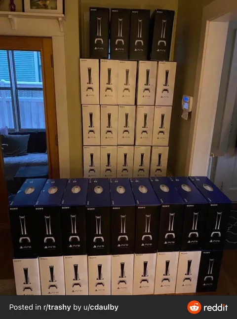 Thanks to people like this guy we don't have a PS5 at launch. Bot buying is just so wrong.
