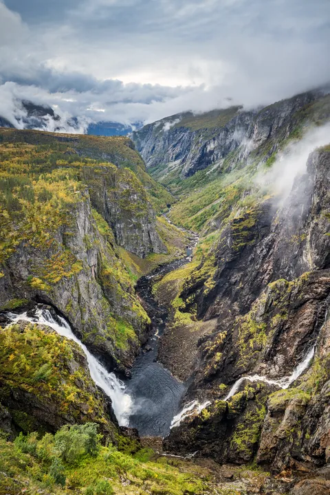 Vøringsfossen, Norway [1706x2560] [OC]