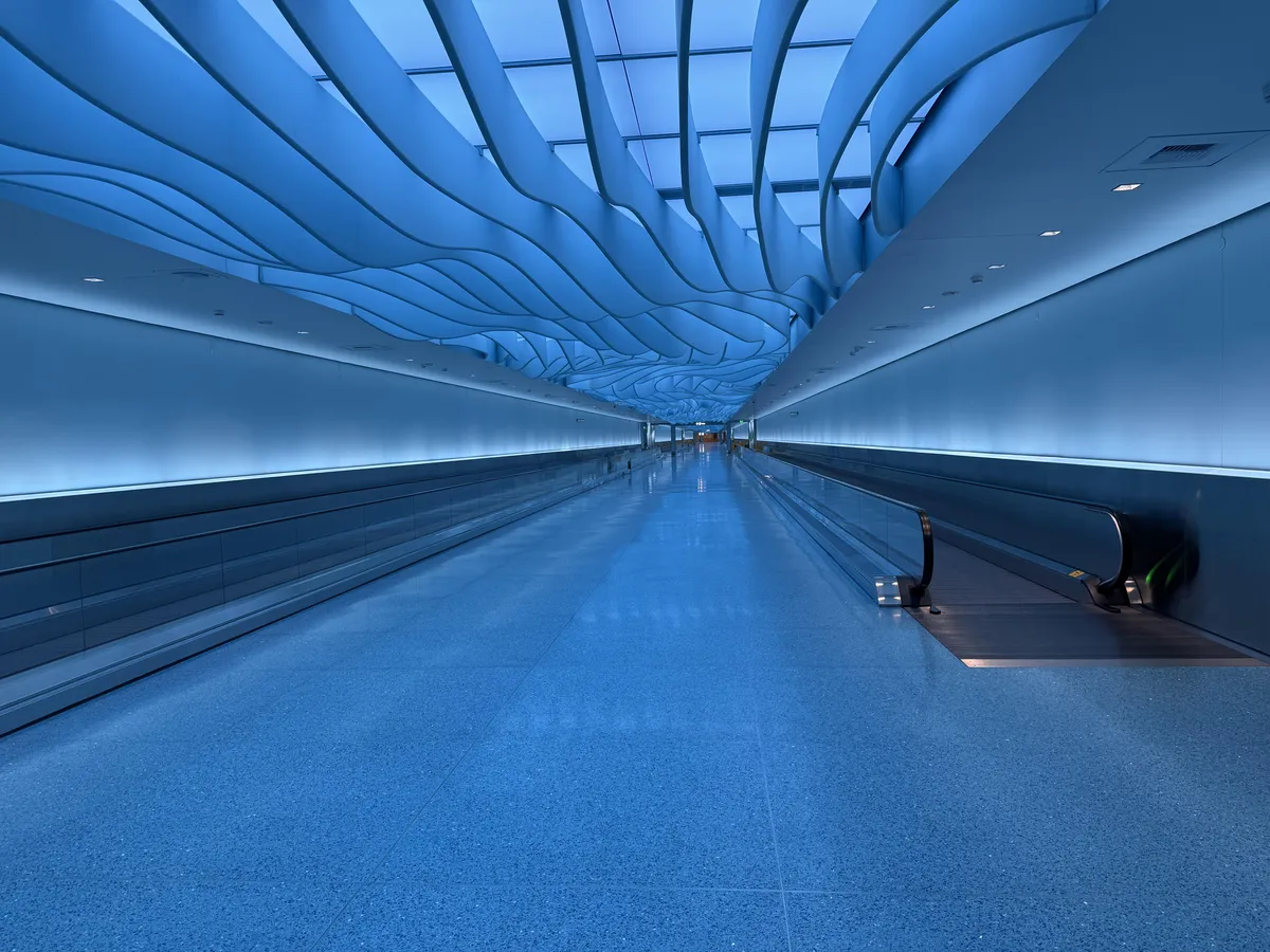 Empty Airport at 3am (SLC):