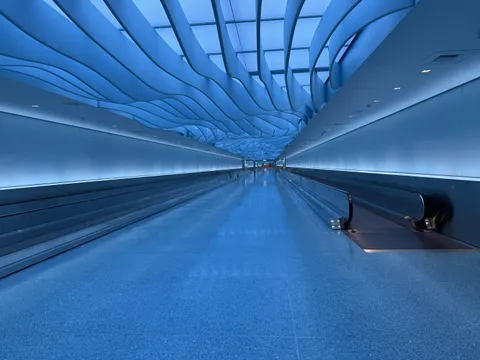 Empty Airport at 3am (SLC):
