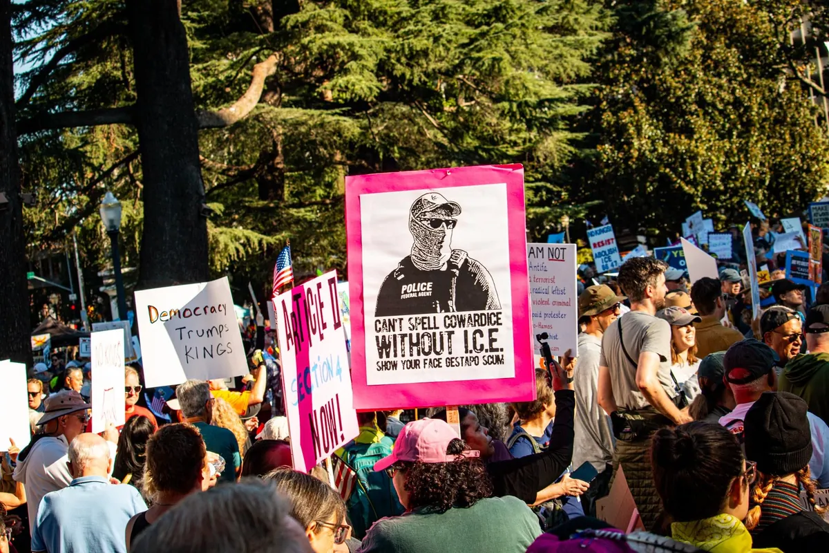 (OC) Sacramento No Kings Protest