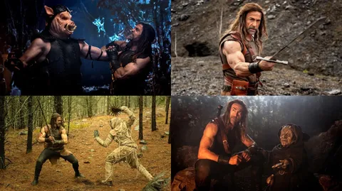 New Images of Daniel Bernhardt in ‘Deathstalker’, Directed by Steven Kostanski (‘Psycho Goreman’)