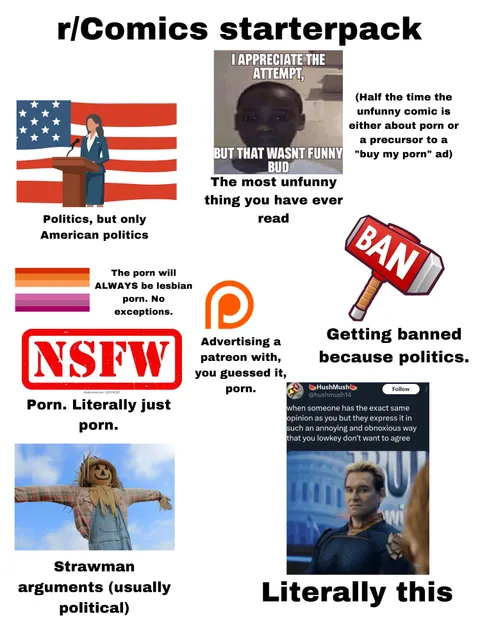 r/Comics starterpack