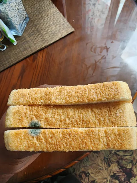 Bought moldy bread from a convenience store and when I found out and wanted to switch it, the person on the cash register wouldn't let me