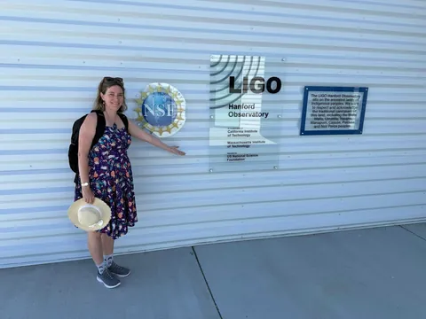 Not your typical observatory- got to visit the LIGO site in Hanford, Washington which looks for gravitational waves!