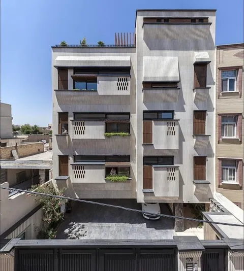 more examples of contemporary apartment buildings in Iran